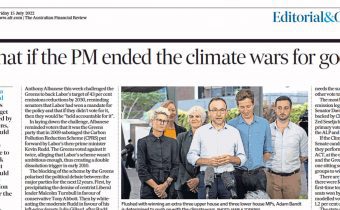 What if the PM ended the climate wars for good?