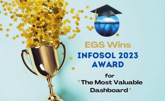 Education Geographics has won the prestigious InfoSol 2023 Award for the Most Valuable Dashboard, for its Australian School App.